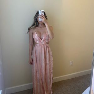 Forever21 pink maxi dress - NWT